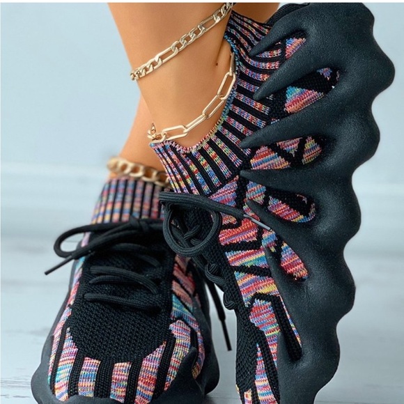 Mixed color solid vulcanized sneaker size 42 - Picture 4 of 9